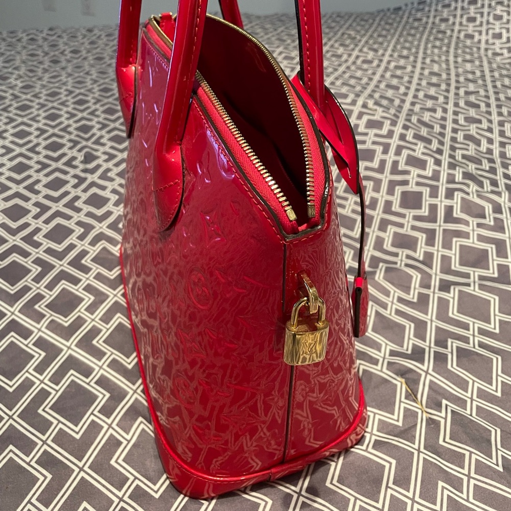 Louis Vuitton Red Tote Bag